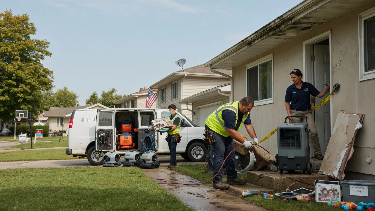 Water Damage Restoration in Buchanan, ND near me